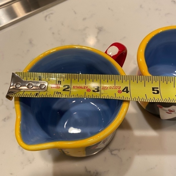 Sharon Bloom Tuxedo Cat Creamer Sugar Bowl Set Henriksen Ceramic Hand Painted - Picture 9 of 13